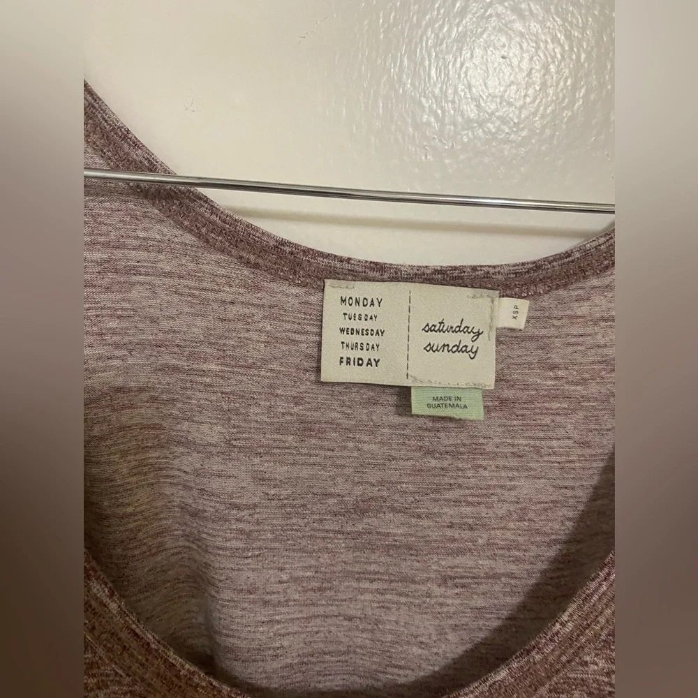 Anthropologie Saturday Sunday Saunter Wide Leg Jumpsuit in Maroon Red